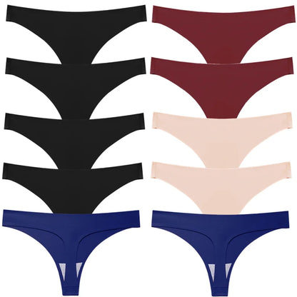 InvisiComfort Thongs - Invisible & Seamless - Buy 5, Get 10