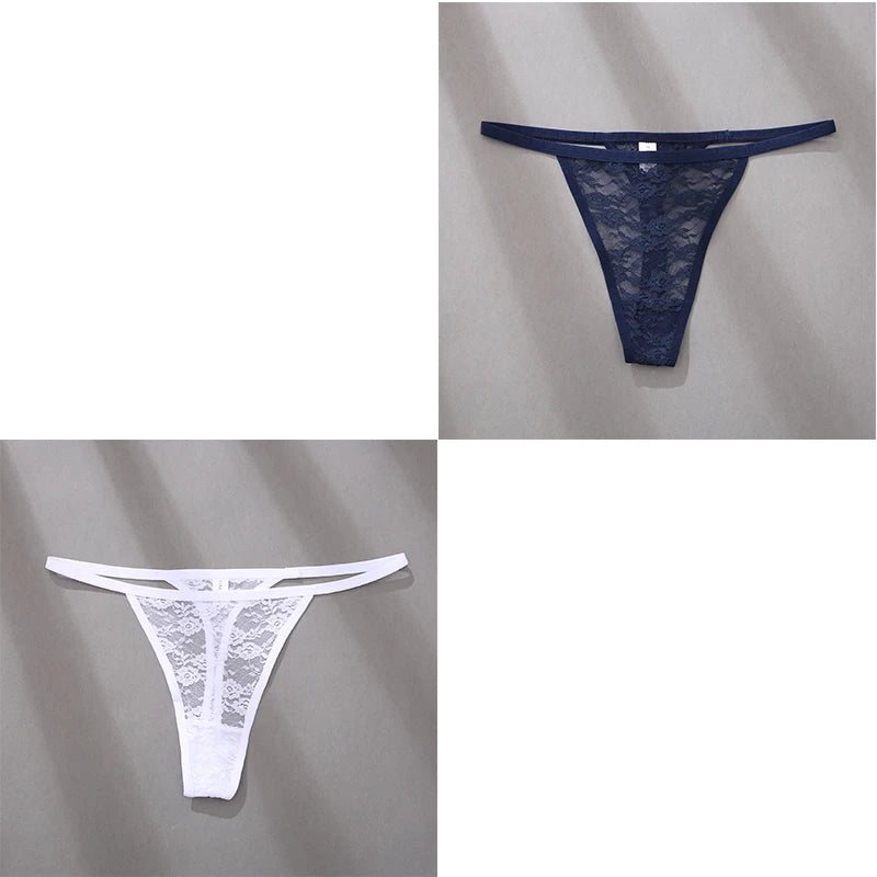 Velvet Ruby Lace Thong - Buy 1 Get 2