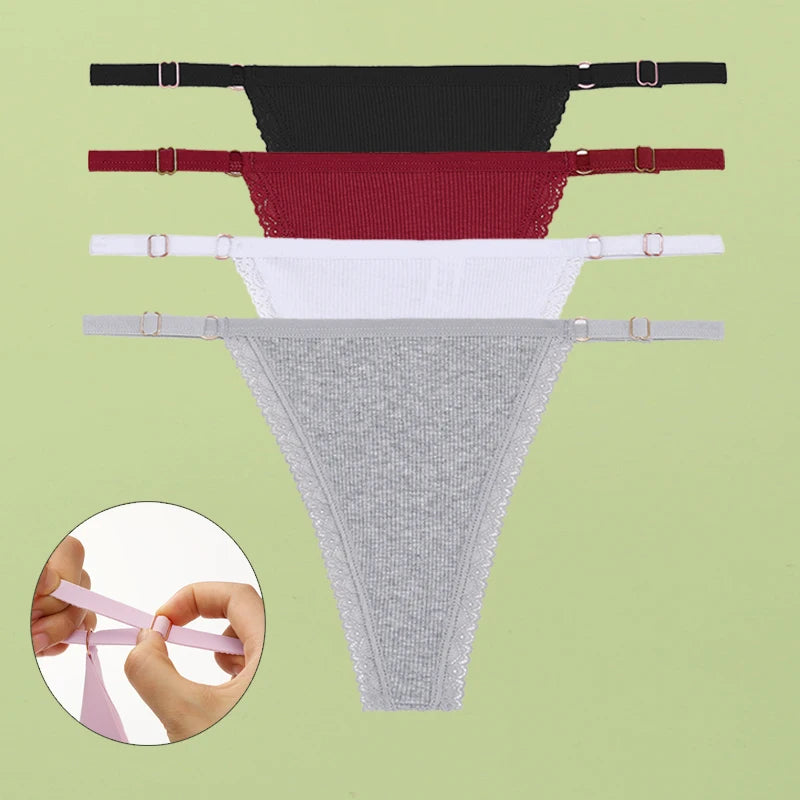 CottonSexy Thongs [Antibacterial] - Buy 3, Get 4