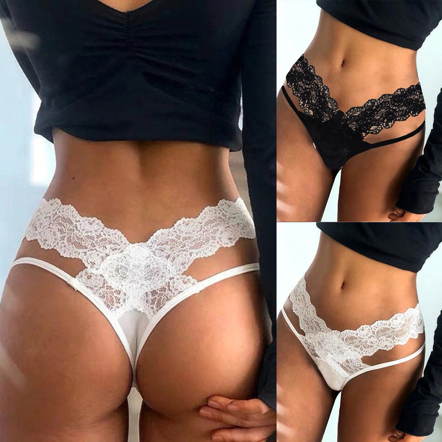 Intimate Tattoo – Custom Thong with Sensual Cut-Outs