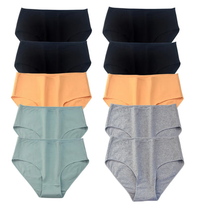 Cotton High Waist Panties – Buy 5 Get 10