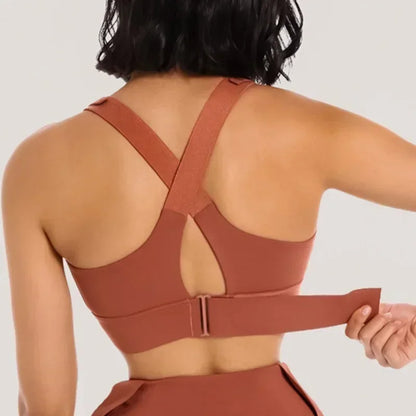 Top Active Bra - Reinforced Sports with Velcro Adjustments
