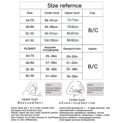 Lace Bra & Thong Set – Sexy Push Up Lingerie