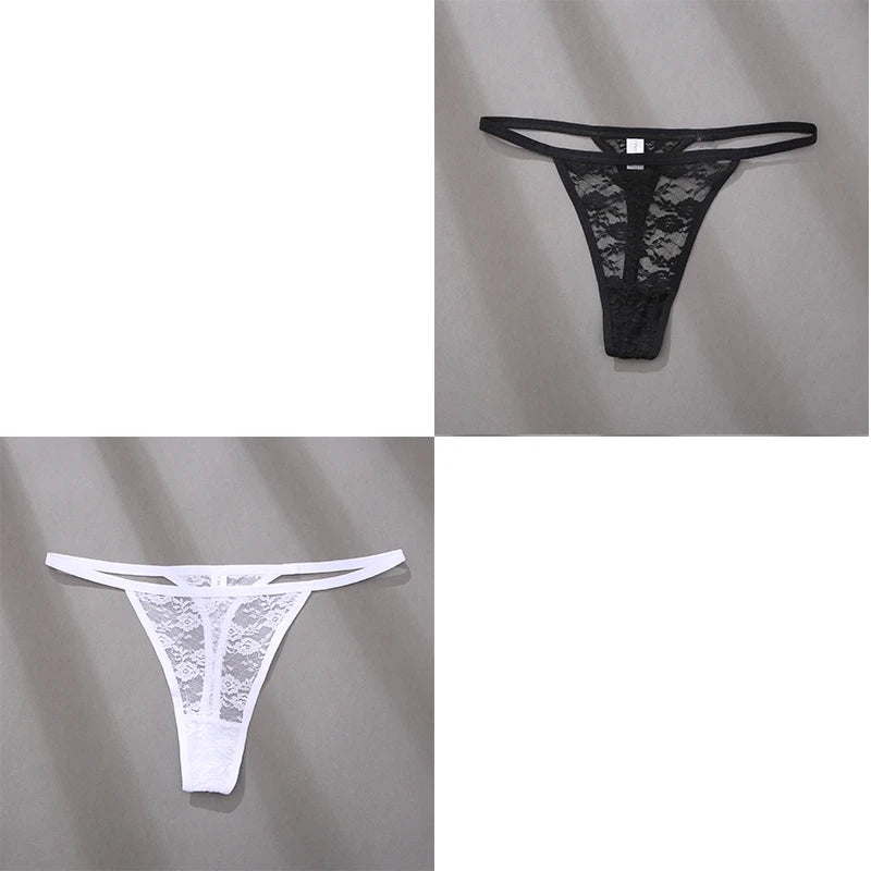 Velvet Ruby Lace Thong - Buy 1 Get 2