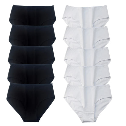 Cotton High Waist Panties – Buy 5 Get 10