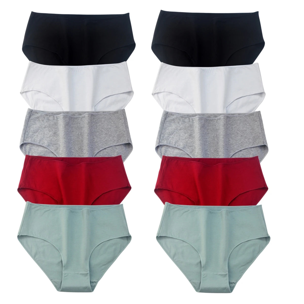Cotton High Waist Panties – Buy 5 Get 10
