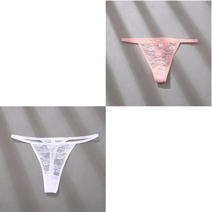 Velvet Ruby Lace Thong - Buy 1 Get 2