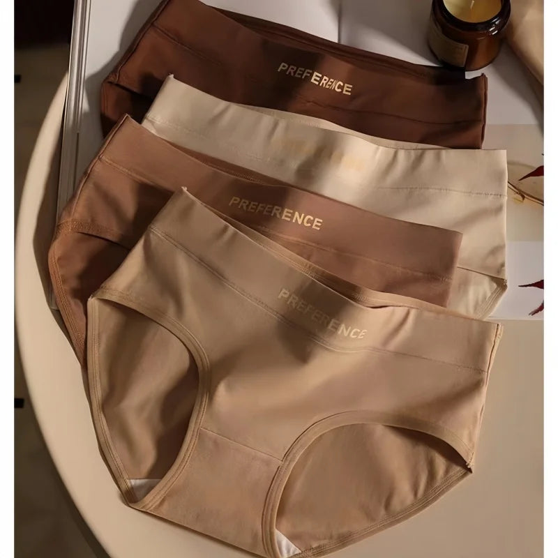 Buy 5 Get 7 – Women’s Cotton Mid-Waist Panties