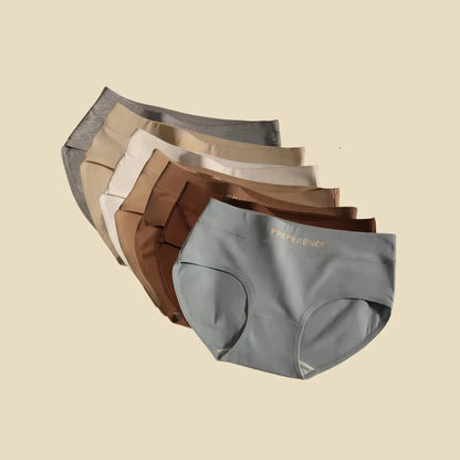 Buy 5 Get 7 – Women’s Cotton Mid-Waist Panties