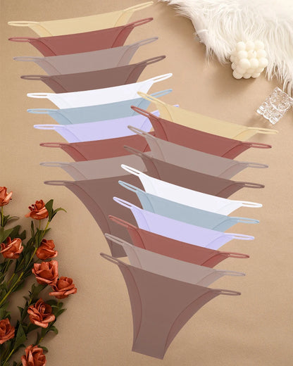 [MEGA DEAL] - Buy 10 Get 20 – Finetoo Ice Silk Seamless Thongs - [LIMITED TIME]