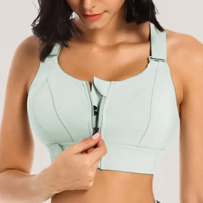 Top Active Bra - Reinforced Sports with Velcro Adjustments