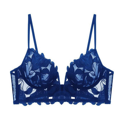 Sheer Elegance – Lace Mesh Bralette