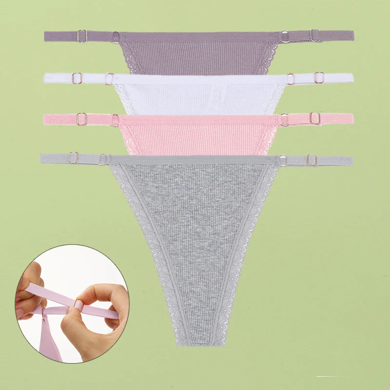 CottonSexy Thongs [Antibacterial] - Buy 3, Get 4