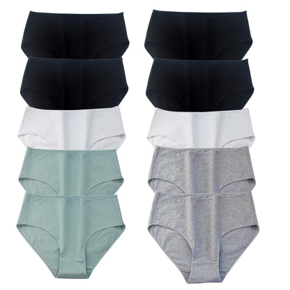 Cotton High Waist Panties – Buy 5 Get 10