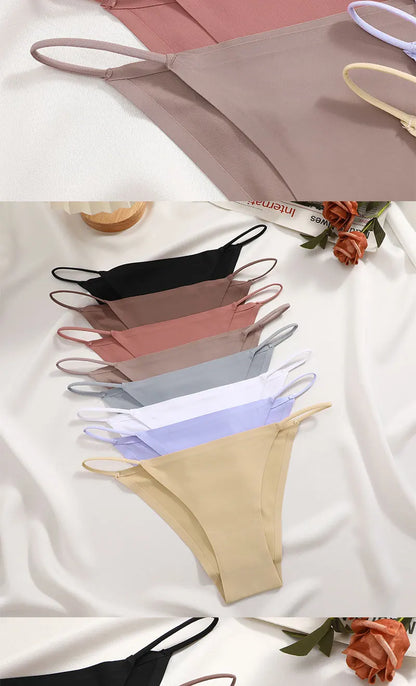 [MEGA DEAL] - Buy 10 Get 20 – Finetoo Ice Silk Seamless Thongs - [LIMITED TIME]