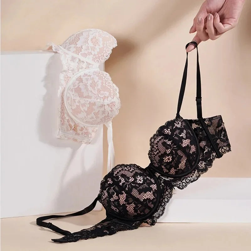 Maison Pure Lace Balconette Bra