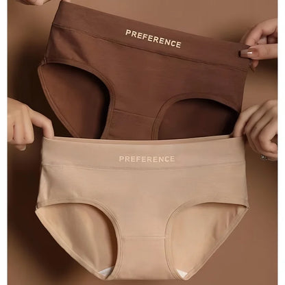 Buy 5 Get 7 – Women’s Cotton Mid-Waist Panties