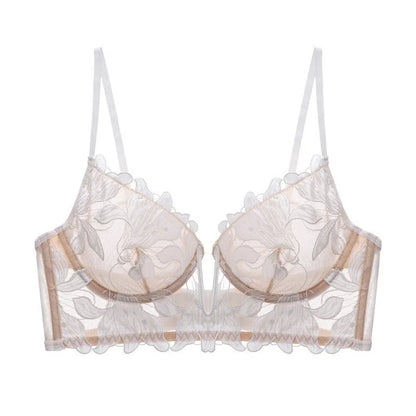 Sheer Elegance – Lace Mesh Bralette