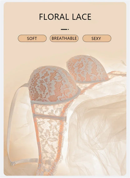 Maison Pure Lace Balconette Bra