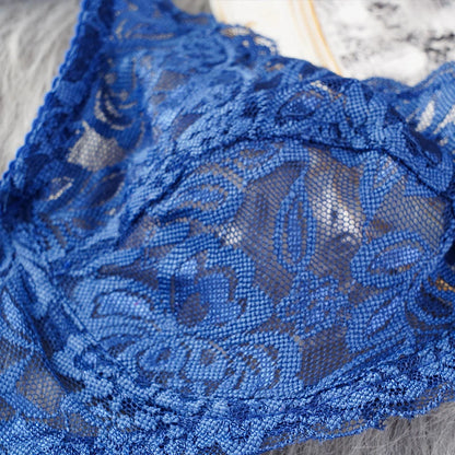 Lace Bra & Thong Set – Sexy Push Up Lingerie