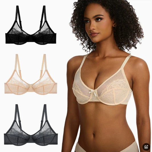Plus Size Lace Minimizer Bras