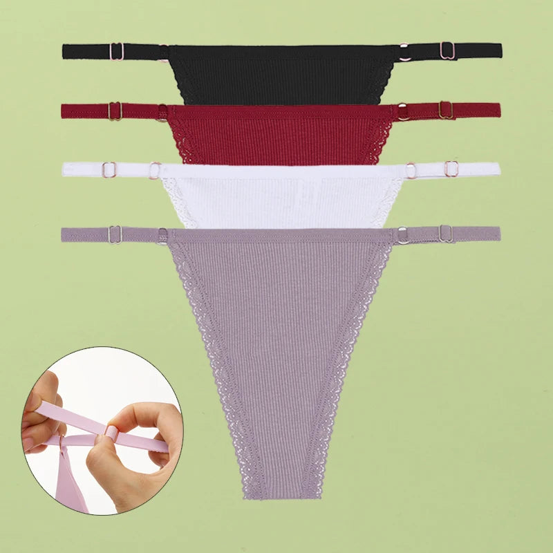 CottonSexy Thongs [Antibacterial] - Buy 3, Get 4