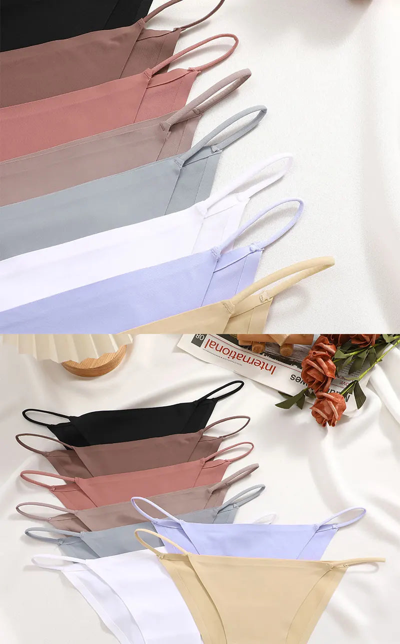 [MEGA DEAL] - Buy 10 Get 20 – Finetoo Ice Silk Seamless Thongs - [LIMITED TIME]