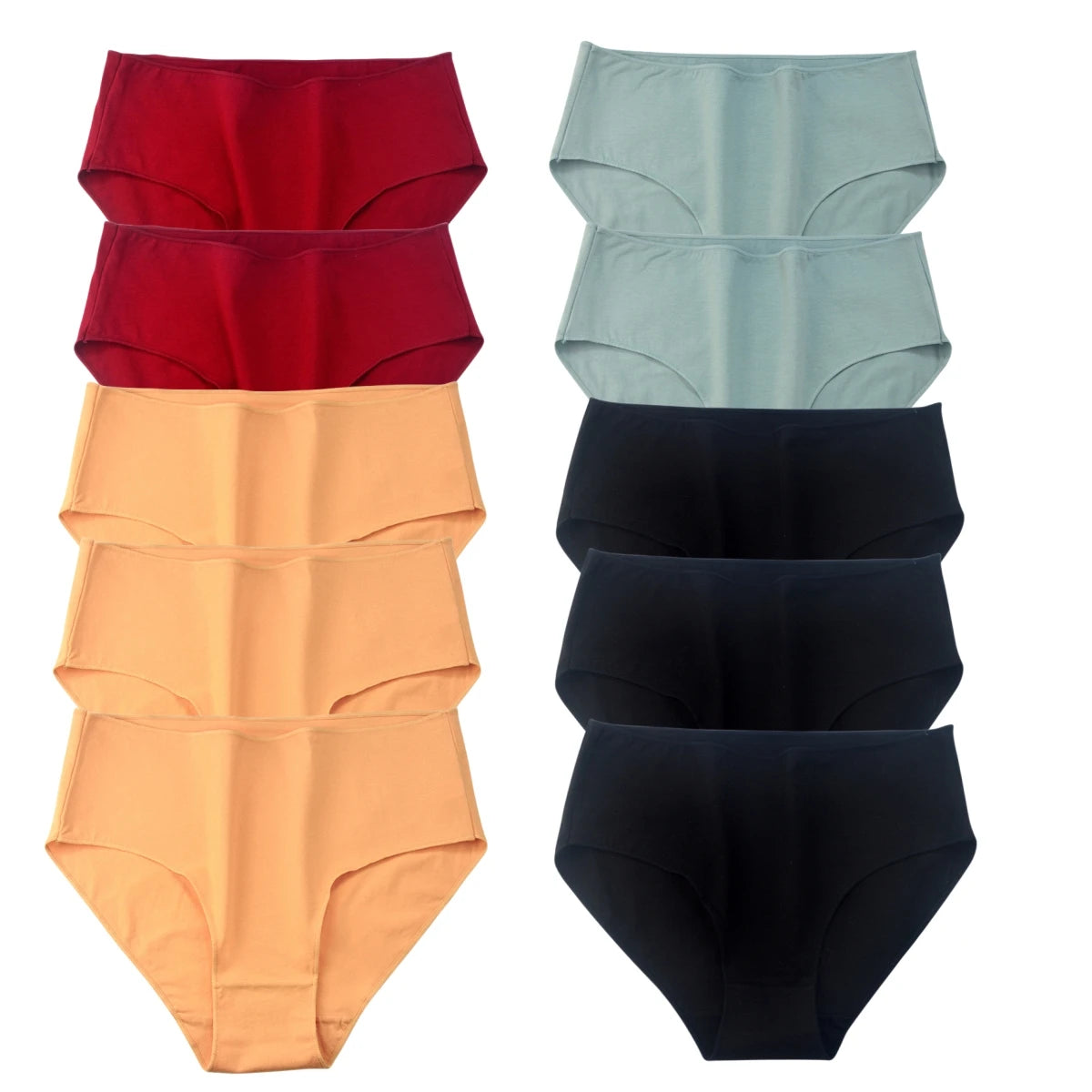 Cotton High Waist Panties – Buy 5 Get 10