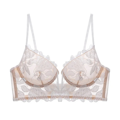 Sheer Elegance – Lace Mesh Bralette