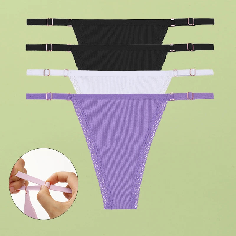 CottonSexy Thongs [Antibacterial] - Buy 3, Get 4