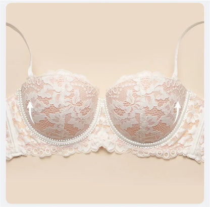 Maison Pure Lace Balconette Bra