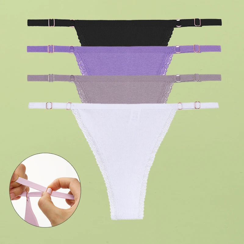 CottonSexy Thongs [Antibacterial] - Buy 3, Get 4