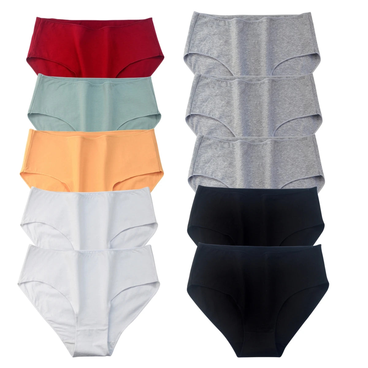 Cotton High Waist Panties – Buy 5 Get 10