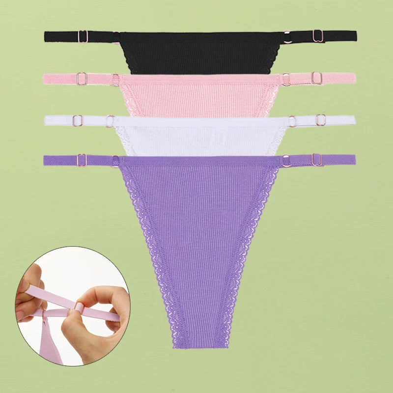 CottonSexy Thongs [Antibacterial] - Buy 3, Get 4
