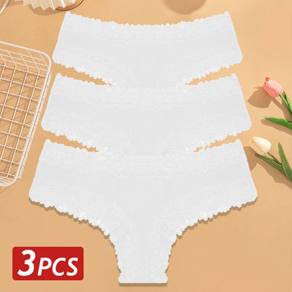 CottonLace Panties - Lace Brazilian - Buy 2, Get 3
