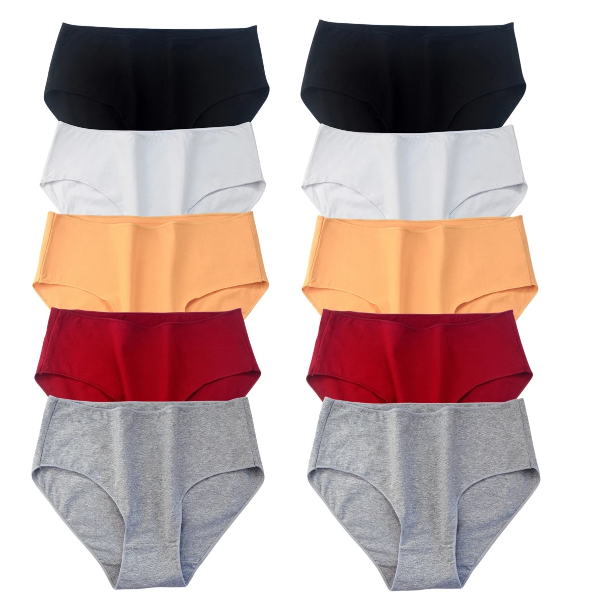 Cotton High Waist Panties – Buy 5 Get 10