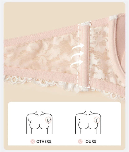 Maison Pure Lace Balconette Bra