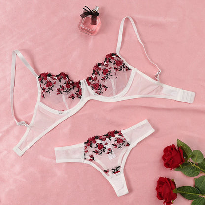 Maison Éternelle Embroidered Lace Set