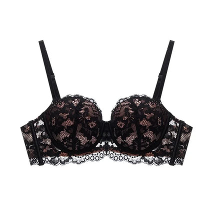 Maison Pure Lace Balconette Bra
