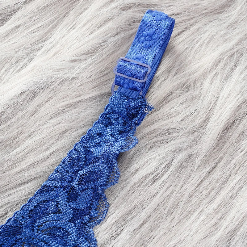 Lace Bra & Thong Set – Sexy Push Up Lingerie