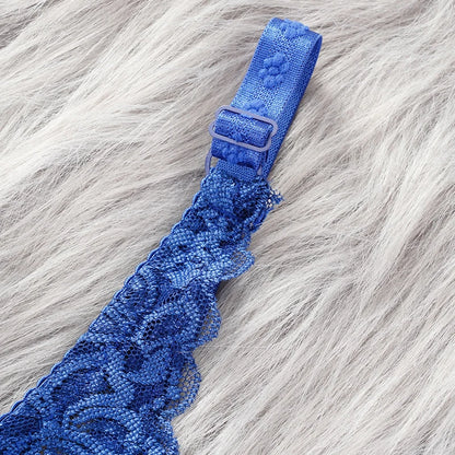 Lace Bra & Thong Set – Sexy Push Up Lingerie