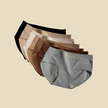 Buy 5 Get 7 – Women’s Cotton Mid-Waist Panties