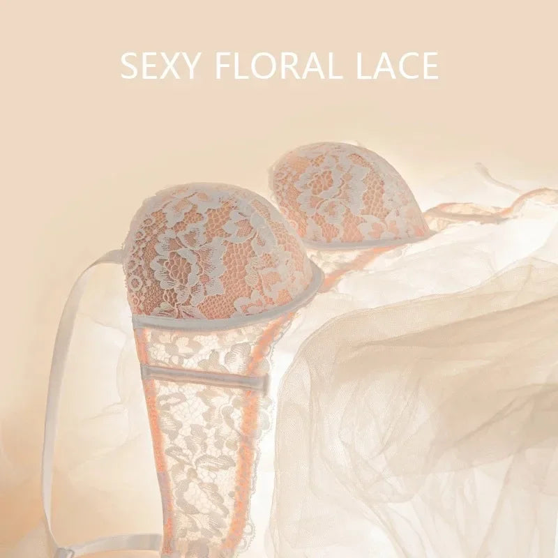 Maison Pure Lace Balconette Bra